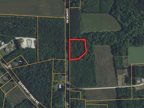 Unrestricted Residential Lot : Creswell : Washington County : North Carolina