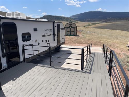 Plano Ridge in Sand Creek : Red Feather Lakes : Larimer County : Colorado