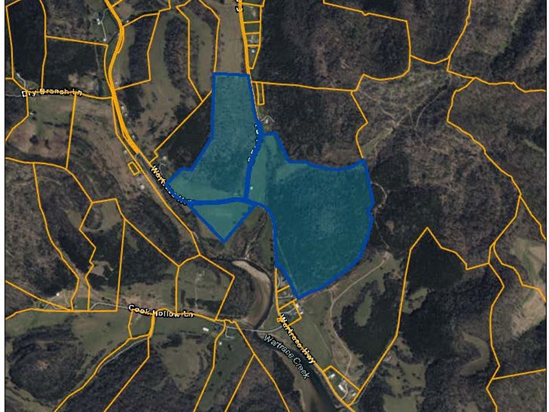 126+/- Acres and Home : Pleasant Shade : Smith County : Tennessee