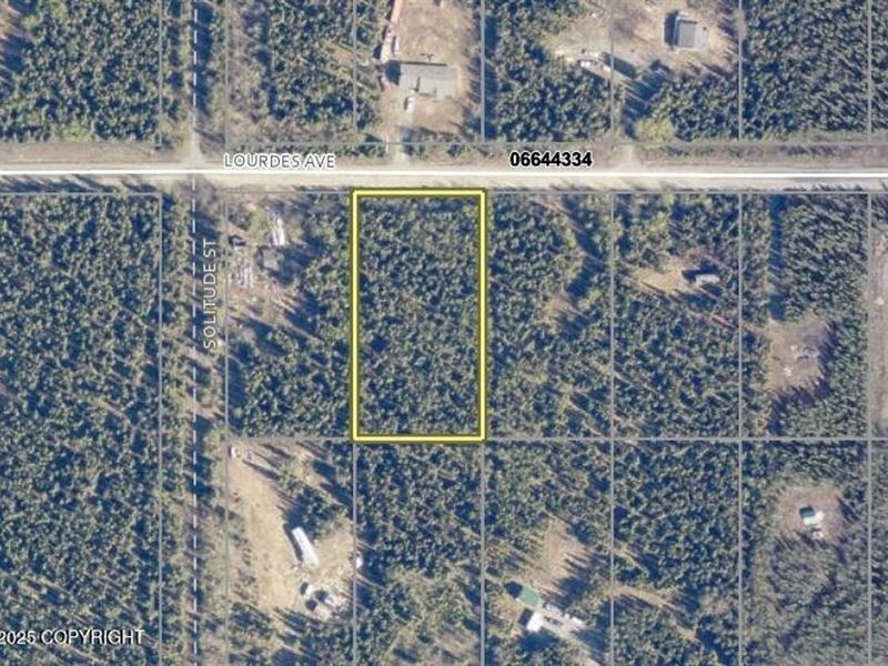 1.08 Ac Lot Funny River Area-No Ccr : Soldotna : Kenai Peninsula Borough : Alaska