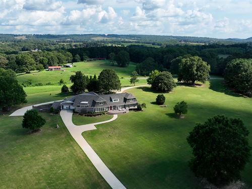 Dream Ranch, 44 Acres, Large Home : Oneonta : Saint Clair County : Alabama