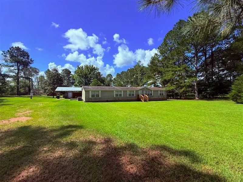 Doublewide On 2.62 Acres / Jack : Tylertown : Walthall County : Mississippi