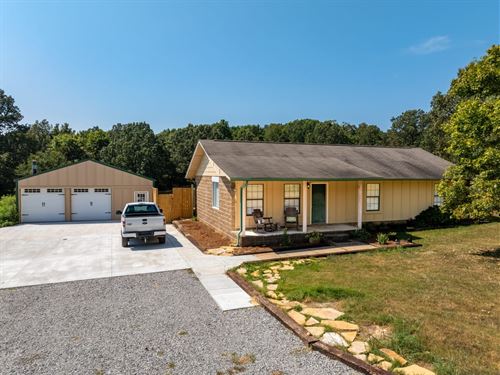 3 Bed 2 Bath, 10 Acres, Shop : Batesville : Independence County : Arkansas