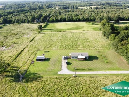 5 Ac & Home in Richland Parish, LA : Delhi : Richland Parish : Louisiana