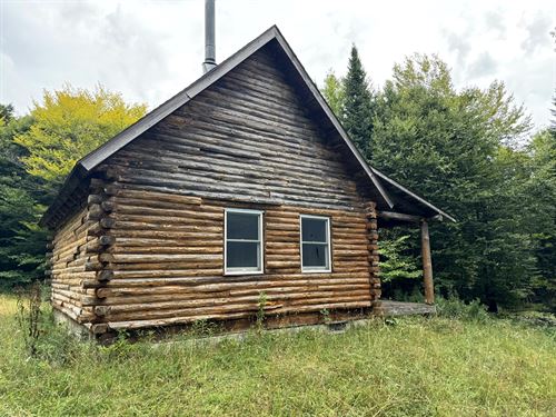 Tug Hill Log Cabin : Copenhagen : Lewis County : New York