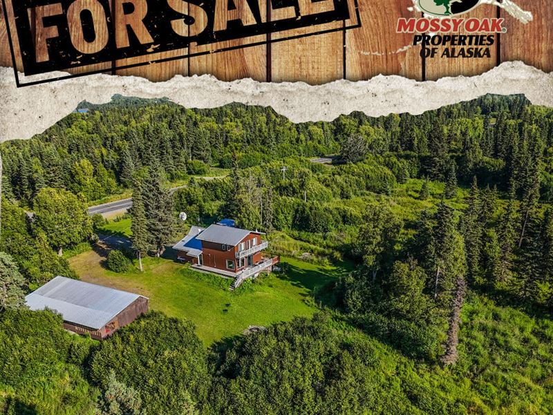 Beautiful Private 2 Bedroom 2 Bath : Kasilof : Kenai Peninsula Borough : Alaska