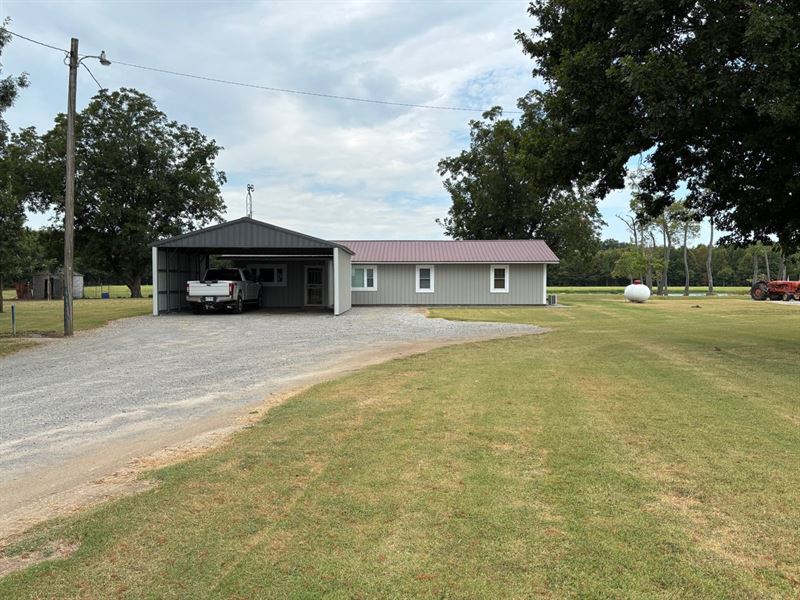 Bayou Deview Home and Pond : Hickory Ridge : Cross County : Arkansas