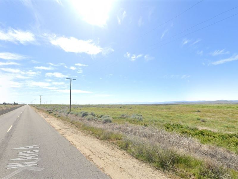 2.5 Acres Lancaster California Zone : Los Angeles : Los Angeles County : California