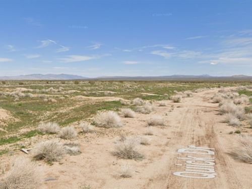 Nice Building Lot California City : California City : Kern County : California