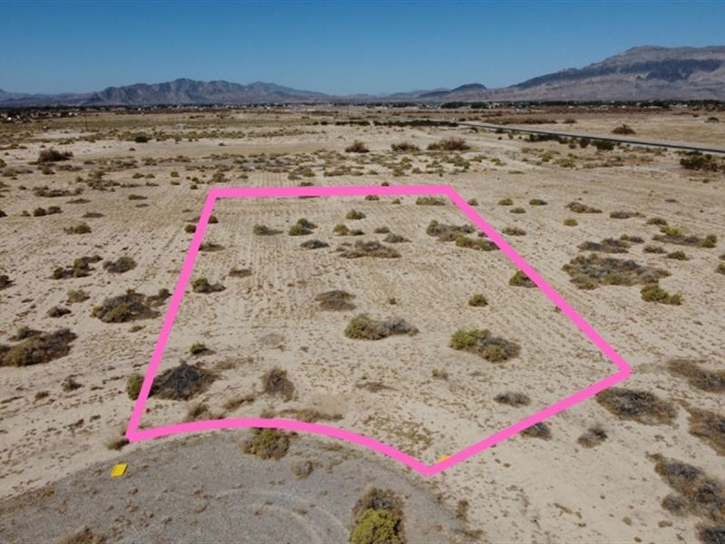 Cash Deal for Great 0.474 Acre : Pahrump : Nye County : Nevada