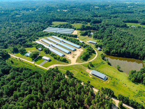 45 Acre Turnkey Poultry Farm For Sa : Linden : Harnett County : North Carolina