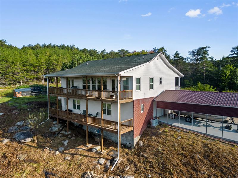 Home On 4.98 Acres in Bledsoe Count : Graysville : Bledsoe County : Tennessee
