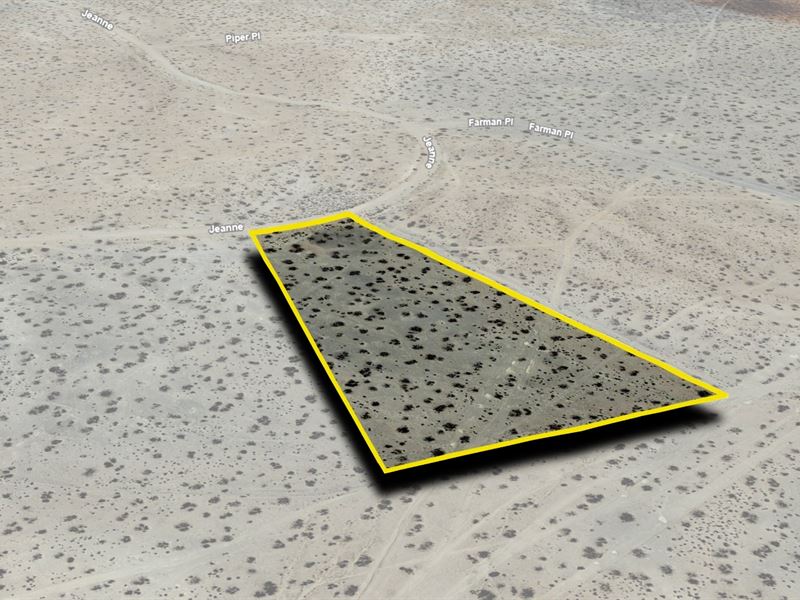 Your Desert Space for $419.28/Mo : California City : Kern County : California