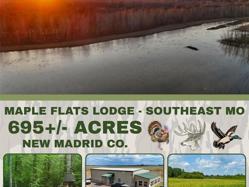 Maple Flats, Hunting Farm and Lodg : Matthews : New Madrid County : Missouri