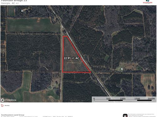 Fountain Bridge 23 : Cuthbert : Randolph County : Georgia