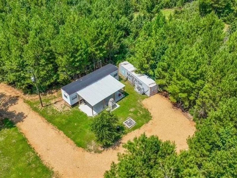 Magnolia MS 18.19 Acres with Mobile : Magnolia : Pike County : Mississippi