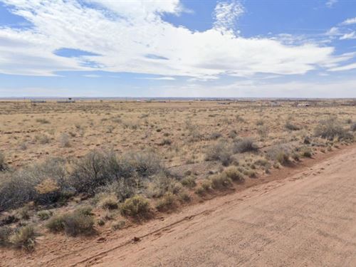 Two Adjacent Lots, One Lot Sold : Holbrook : Navajo County : Arizona