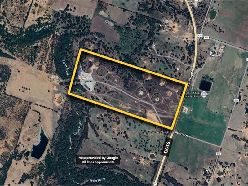 101.03 Ac in DE Leon, TX : De Leon : Comanche County : Texas