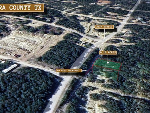 .1 Acre in Lakehills, $375/Mo : Lakehills : Bandera County : Texas