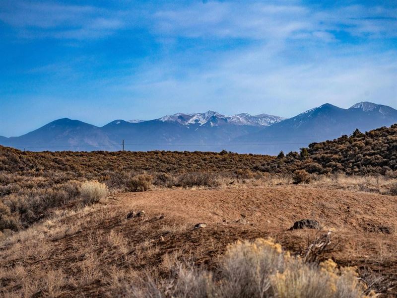 Phenomenal Taos-Area Lot Power : Tres Piedras : Taos County : New Mexico
