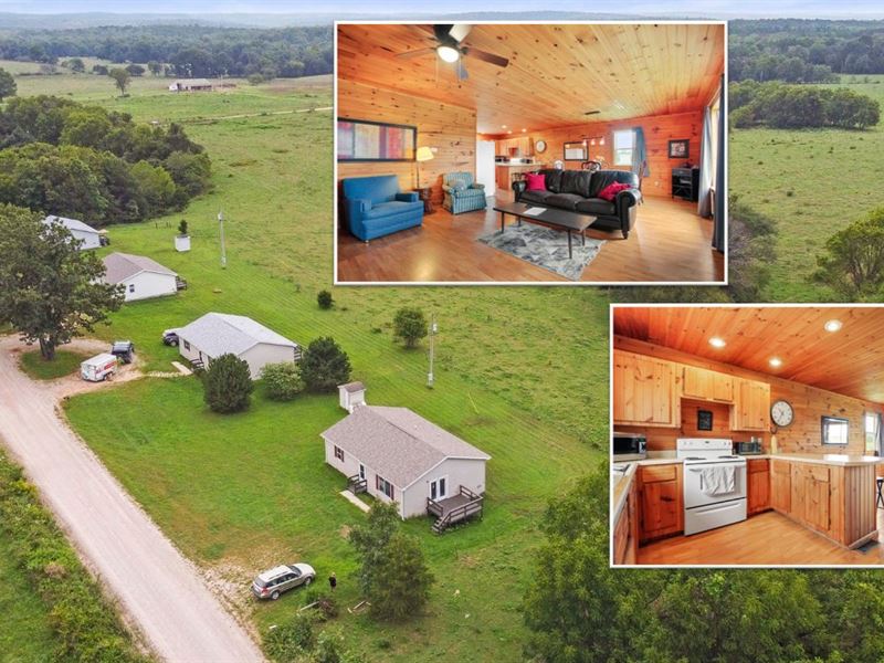 Income Producing Cabin Retreat : Dora : Ozark County : Missouri