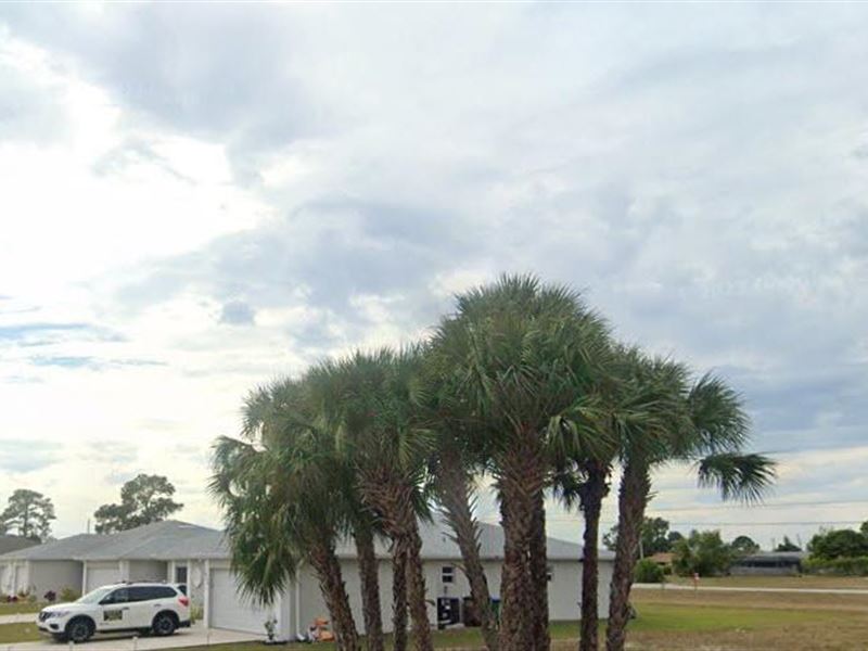 Cleared 0.23 Acre Cape Coral Lot : Cape Coral : Lee County : Florida
