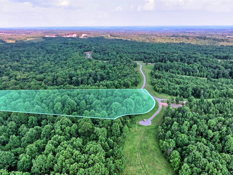 5.4 Acre w Power & Fiber Internet : Indian Mound : Stewart County : Tennessee