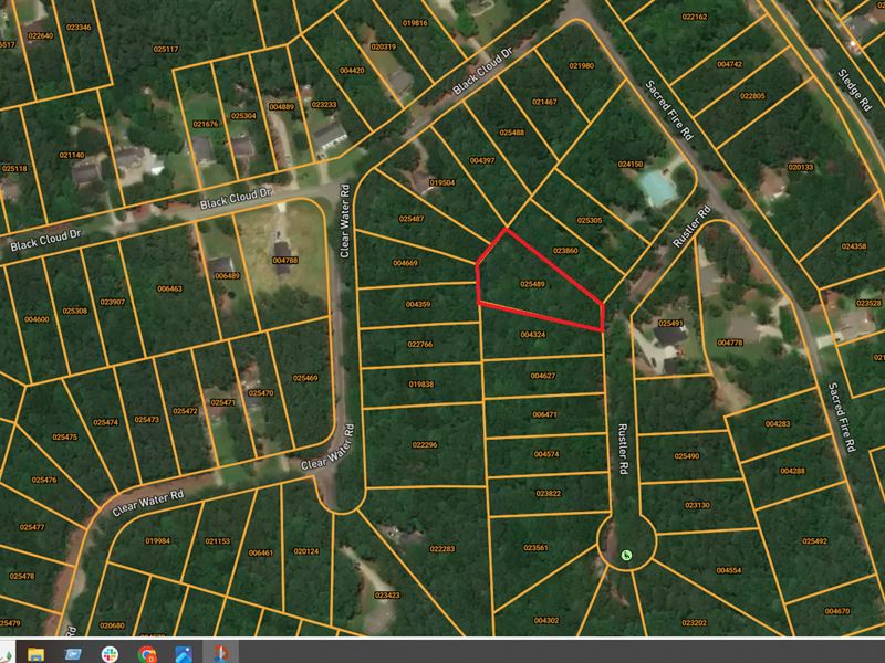 Zoned R-30 Lot in Louisburg, NC : Louisburg : Franklin County : North Carolina