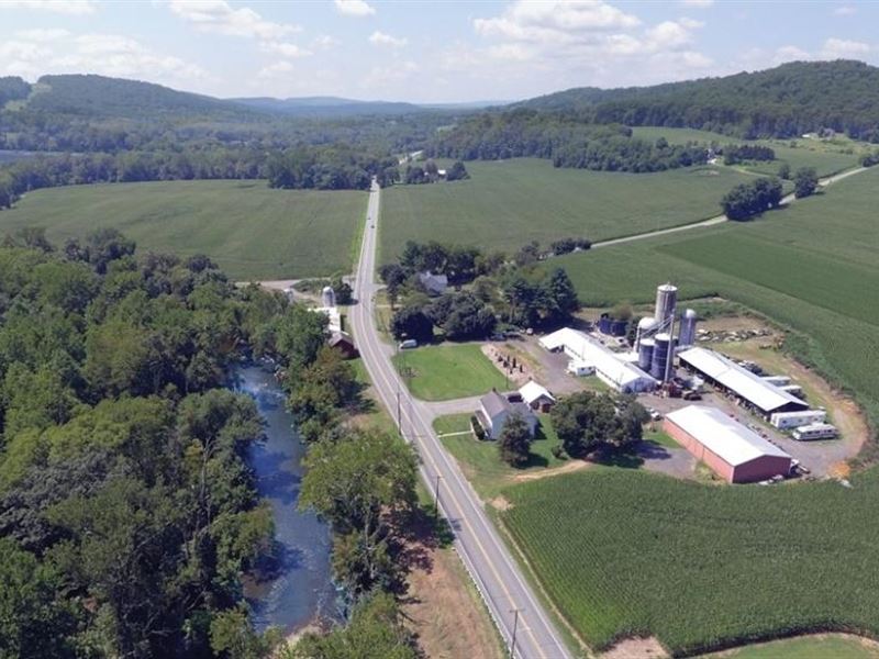 Preserved Farm on Musconetcong : Pohatcong : Warren County : New Jersey