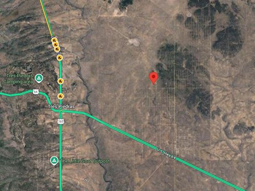 Breathtaking Mountain Lot Power : Tres Piedras : Taos County : New Mexico