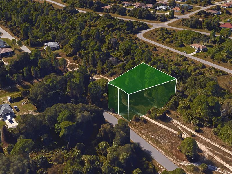 North Port FL 0.26 Acre Lot : North Port : Sarasota County : Florida