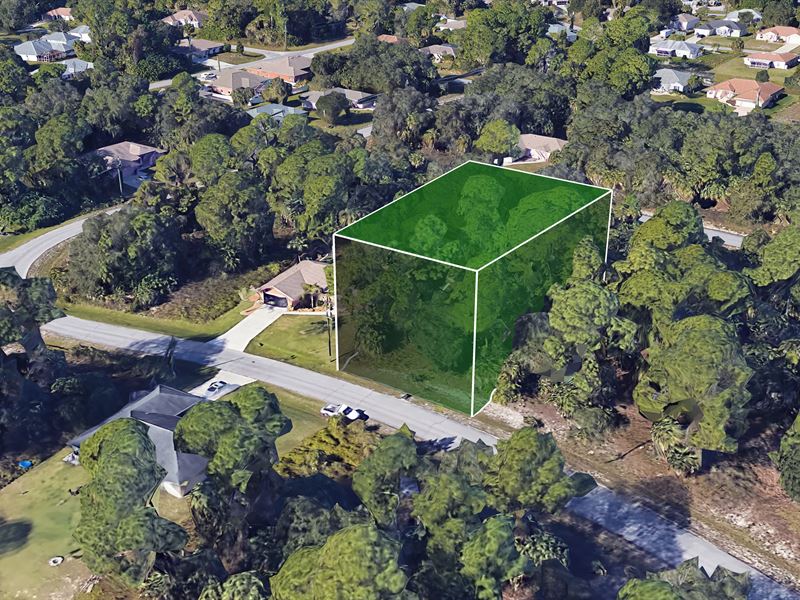 North Port FL 0.29 Acre Lot : North Port : Sarasota County : Florida