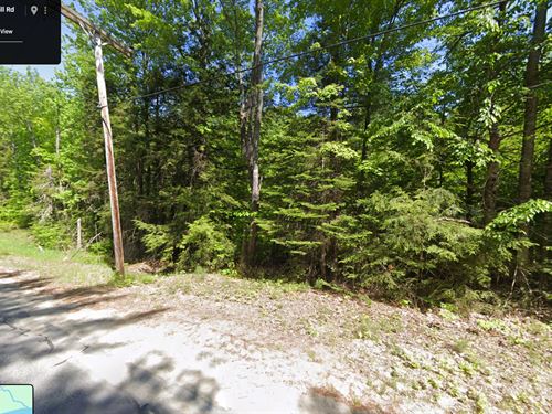 Affordable Waterfront Lot 1.56 Acre : Fayette : Kennebec County : Maine