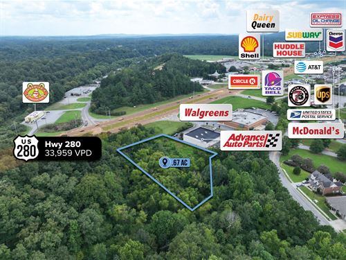 $1 Auction / 0.67 Acre Parcel : Chelsea : Shelby County : Alabama
