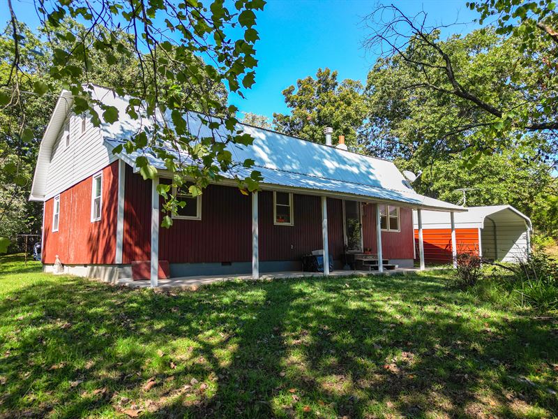 Country Home for Sale in Missouri : Norwood : Wright County : Missouri