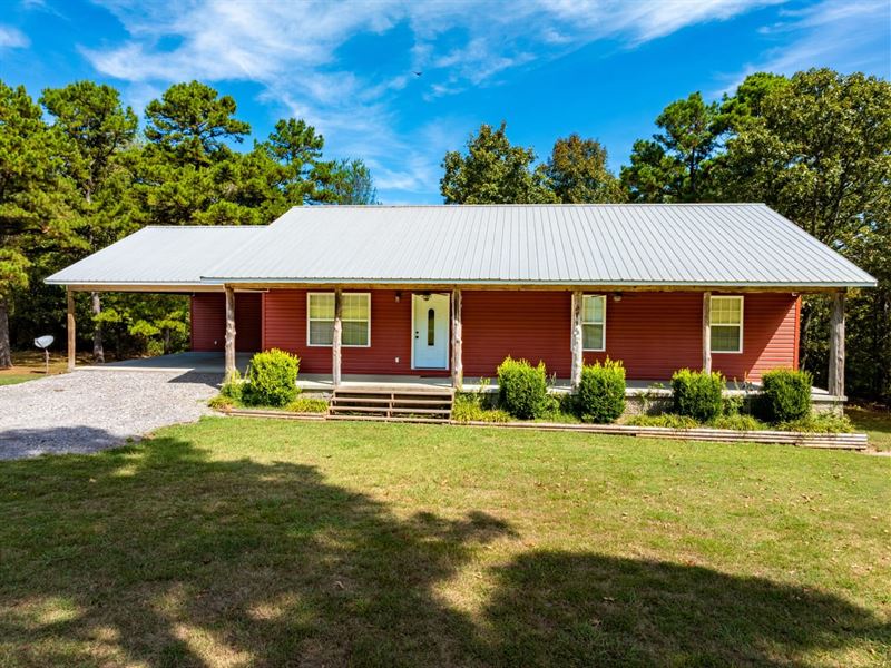 3 Bed 2 Bath Custom Home with Shop : Pleasant Plains : Independence County : Arkansas
