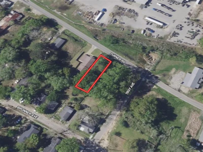 Mobile AL City Lot 0.13 Acre : Prichard : Mobile County : Alabama