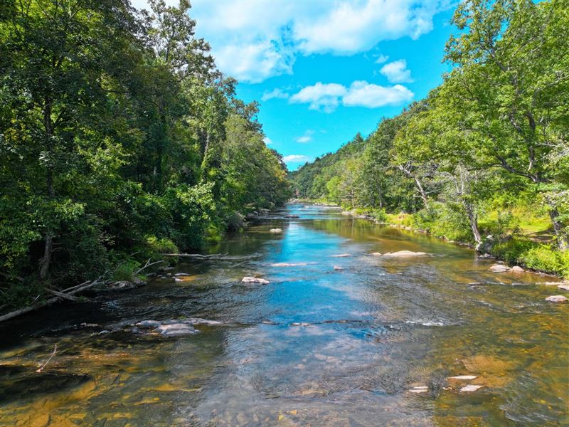Little River Ridge 12 Waterfron : Ennice : Alleghany County : North Carolina