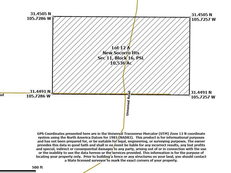Striking 10.5-Acre Parcel El Paso : Fort Hancock : Hudspeth County : Texas