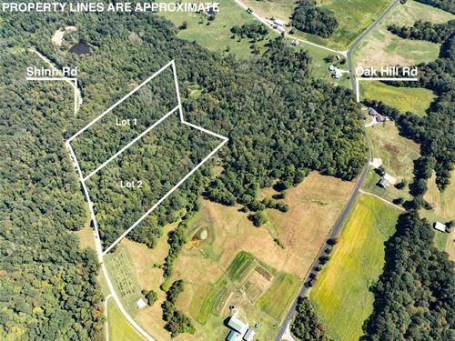 Shinn Rd Lot 1, 8 Acres : Stockport : Washington County : Ohio