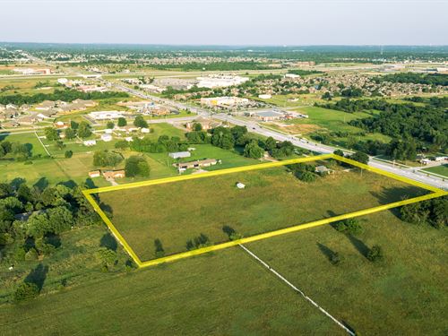 Oklahoma Commercial Land Auction : Collinsville : Tulsa County : Oklahoma