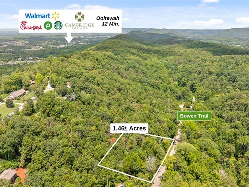 1.46 Acres on White Oak Mtn : Ooltewah : Hamilton County : Tennessee