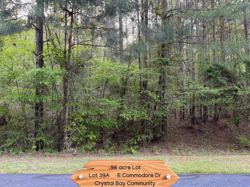 Dream, Design, and Dock Nearby : Cross Hill : Laurens County : South Carolina