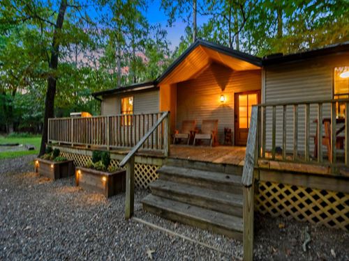 Furnished Cabin On.79 Acre Lot : Broken Bow : McCurtain County : Oklahoma