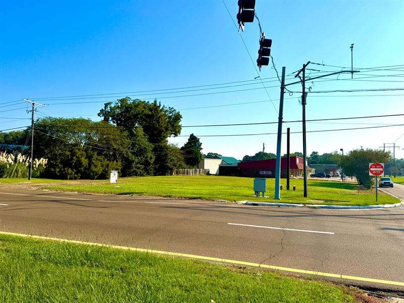 Highway 61 Corner Lot : Natchez : Adams County : Mississippi