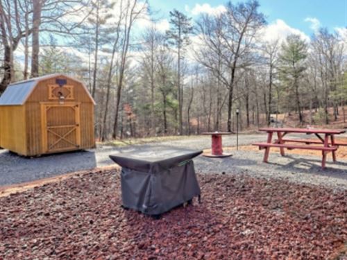 Improved Mountain 1.39 Ac, RV Ready : Murphy : Cherokee County : North Carolina