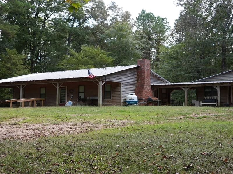 36.1 Acres with A Home in Webster : Eupora : Webster County : Mississippi