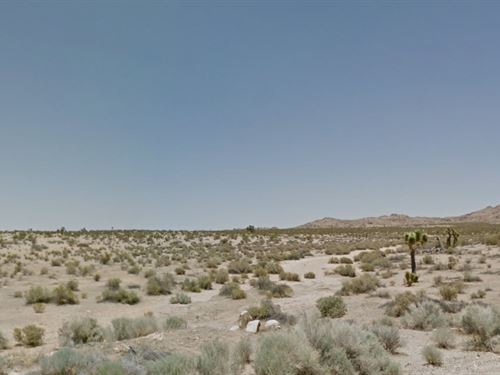 Beautiful Farm Land with Views : Hi Vista : Los Angeles County : California