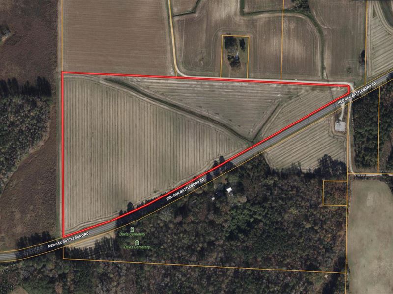 23.11 Acres in Nash County NC : Battleboro : Nash County : North Carolina