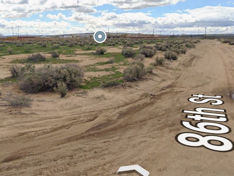 California City, 4 Connected Lots : California City : Kern County : California